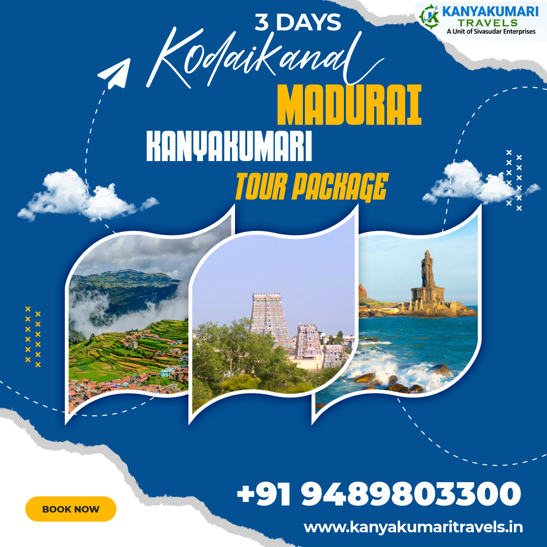 02 Nights and 03 Days Kanyakumari Tour Packages From Chennai 02 Nights and 03 Days Kanyakumari Tour Packages From Chennai