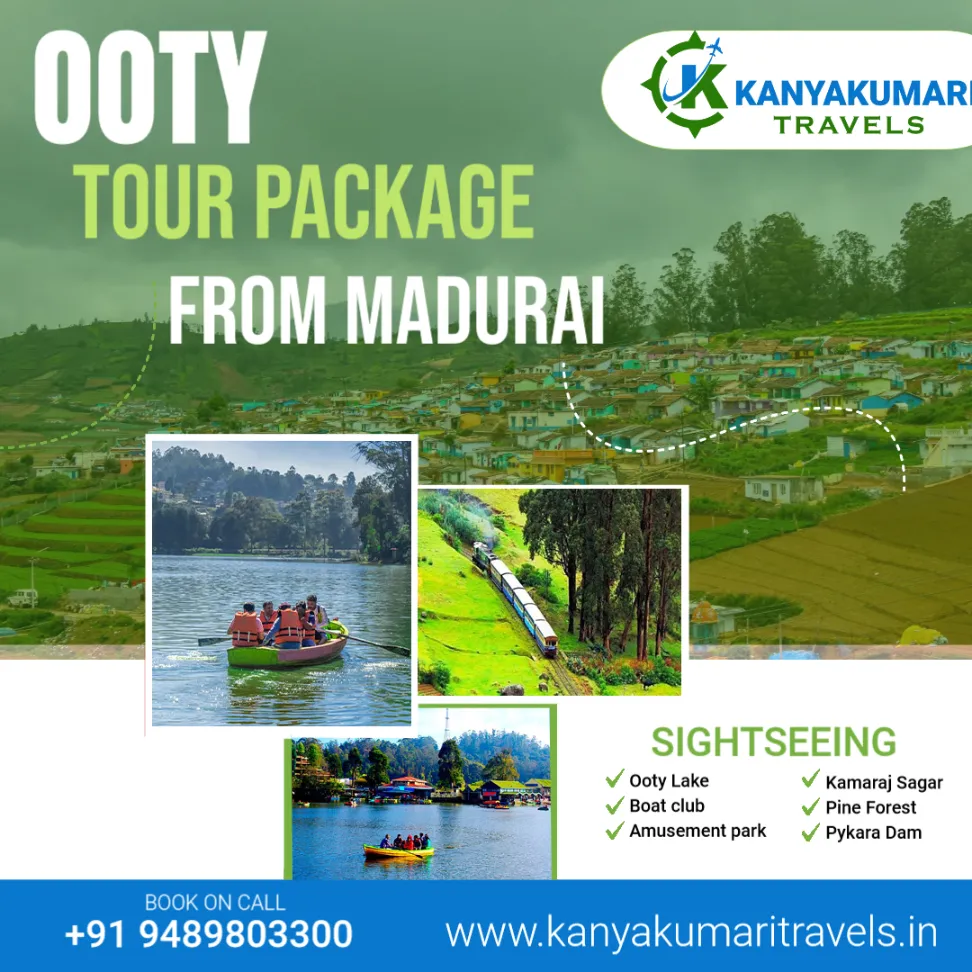 Ooty Tour Package from Madurai Ooty Tour Package from Madurai