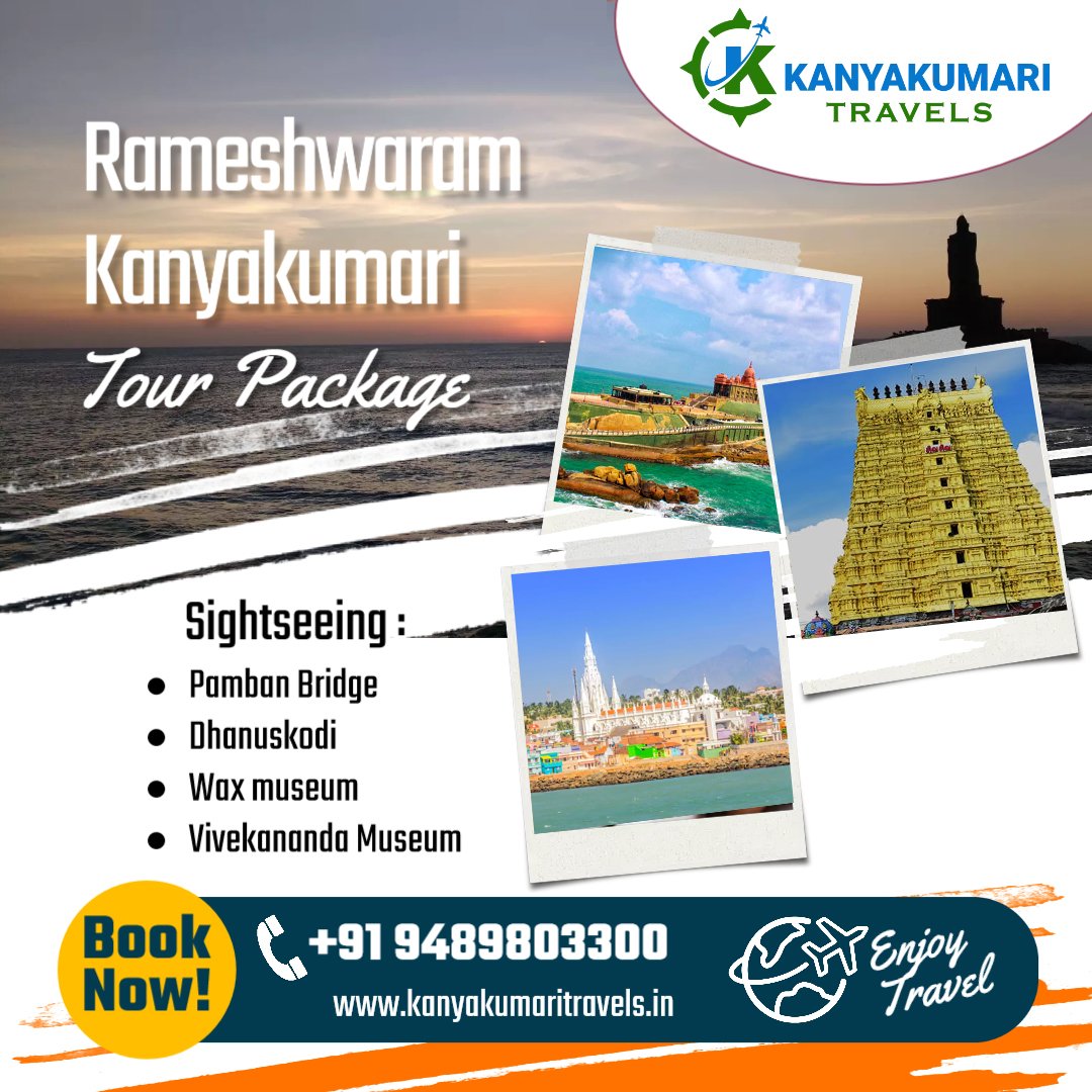 Rameshwaram Kanyakumari Tour Package Rameshwaram Kanyakumari Tour Package